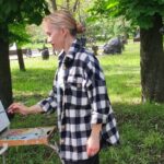Художественный пленэр в Парке кованых фигур